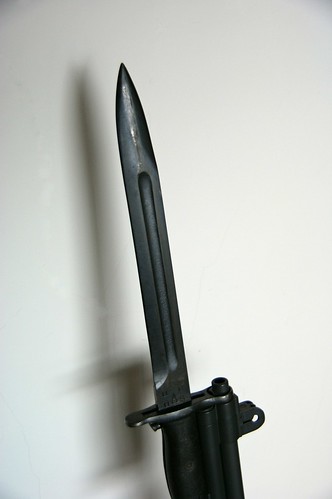 M1 Rifle bayonet; 10 inch blade