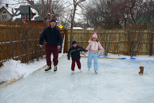 Skating on New Years Day