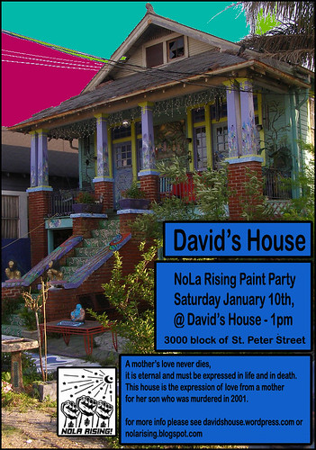 NoLA Rising Paint Party at David's House