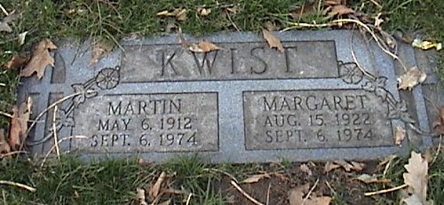 Martin and Margaret Kwist