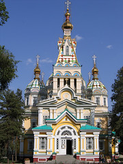La dernière église Orthodoxe à Almaty