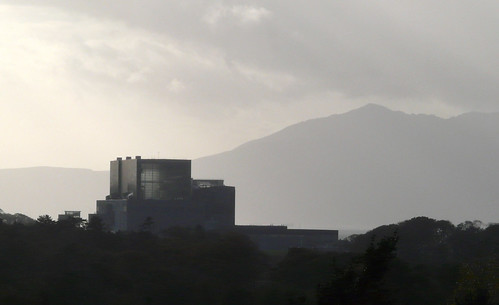 Hunterston Power Station and Arran