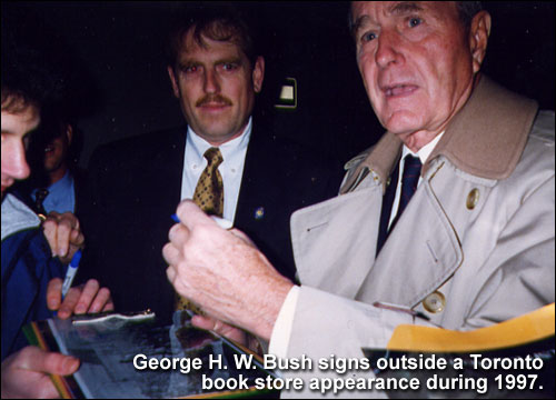 president bush sr. When Bush Sr. overheard