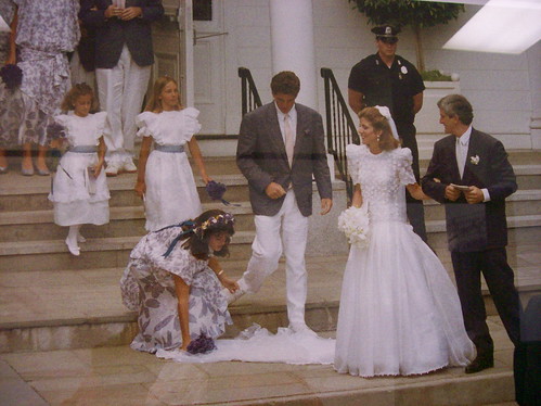 maria shriver wedding photos. Carolyn Kennedy#39;s wedding