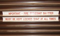 fire resistant shitter (flickr)