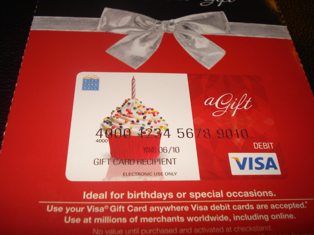 Corporate - Visa Gift Card for Vons Stores July 2008