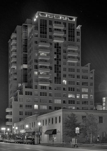Downtown Clayton, Missouri, USA, at night 19