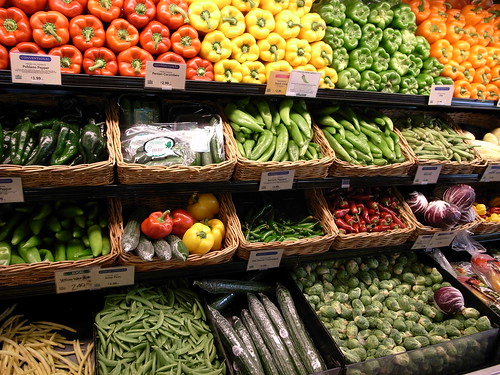 Vegetables in Whole Foods Market