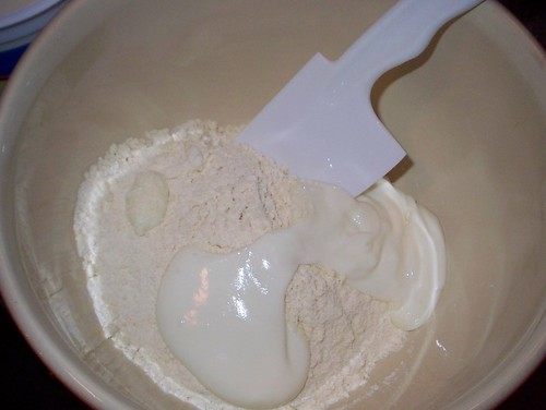 yogurt biscuit topping for cobbler