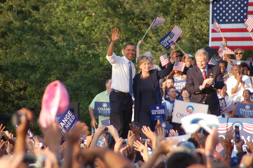 Obama Rally 10/20/08 by you.