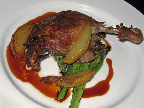 Duck 
Confit with Pears