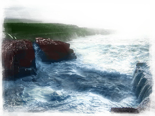 Waves on the Burren