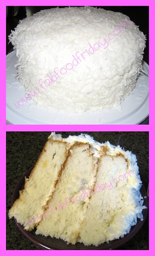 Coconut Cake Collage