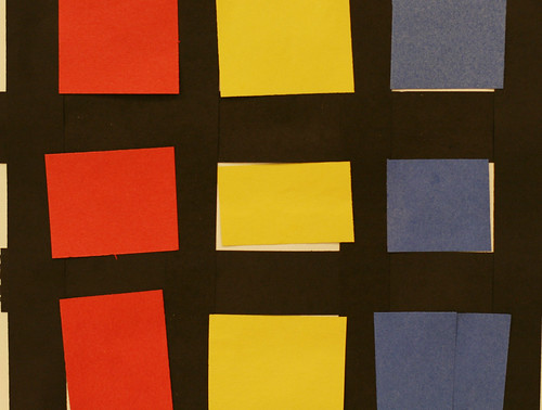 Lauren's primary colored rectangles and squares