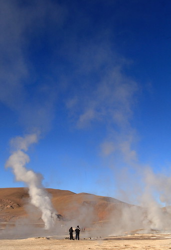 El Tatio geysers, Chile por Phil Marion.