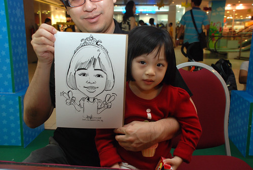 Caricature live sketching for Marina Square Day 2 - 10