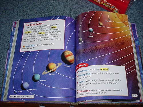 Wait a minute, this is a 2007 textbook? I thought Pluto wasn't a planet anymore?