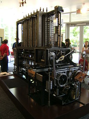 The difference engine at the Computer History Museum