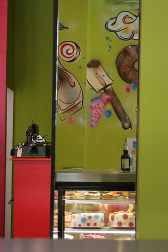 A view of Chaos Theory Cakes, Chicago