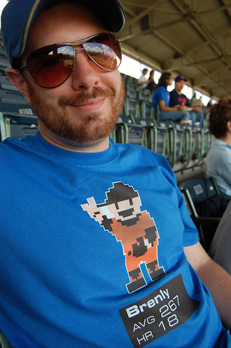 Mike' Bob Brenly 1987 NES RBI Baseball Shirt