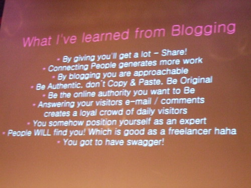 What Nalden learned from blogging