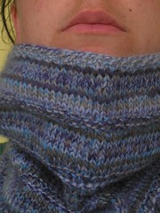 Stacked Eyelet Cowl