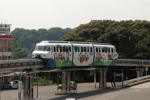 MeitetsuMRM100series in Naritasan,Inuyama,Aichi,Japan 2008/8/10