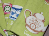 Tea Party Unpaper Towels - Set of 4