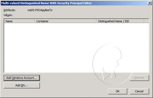 Multi-valued Distinguished Name With Security Principal Editor
