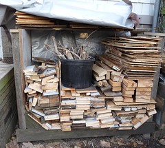 Filled Log Rack