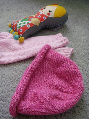 some knitted goods
