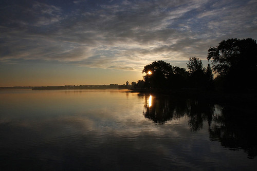 Sunrise in Fond du Lac,Wisconsin