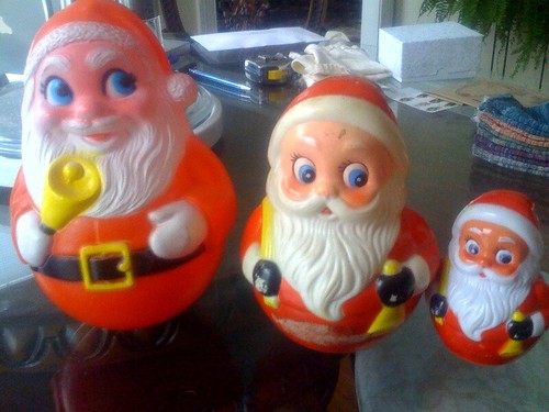 Santa weeble-wobbles