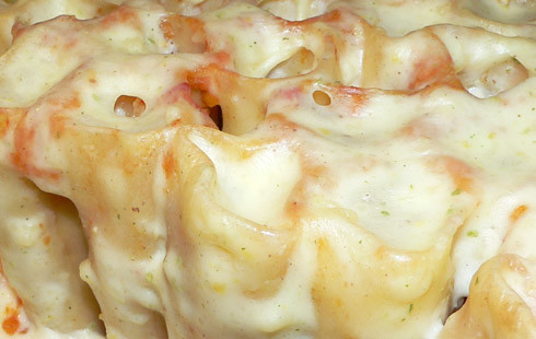 Cannelloni mit Kürbis-Linsen-Füllung