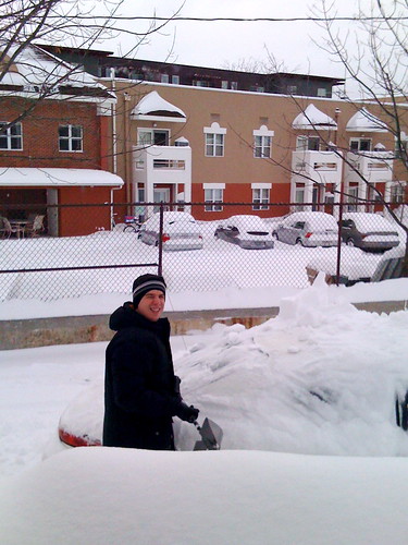 Felipe in the snow 