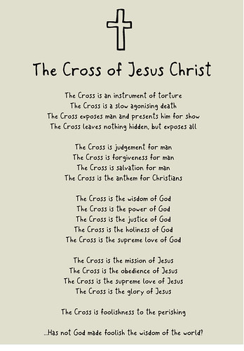 The Cross of Jesus Christ by Jasewiththeface