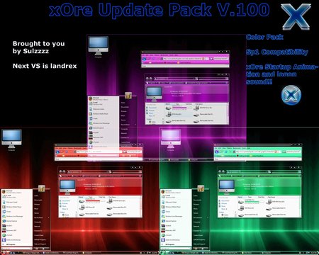 xOre Update Pack - Vista Theme