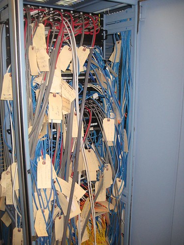 A not so awesome cabling job.