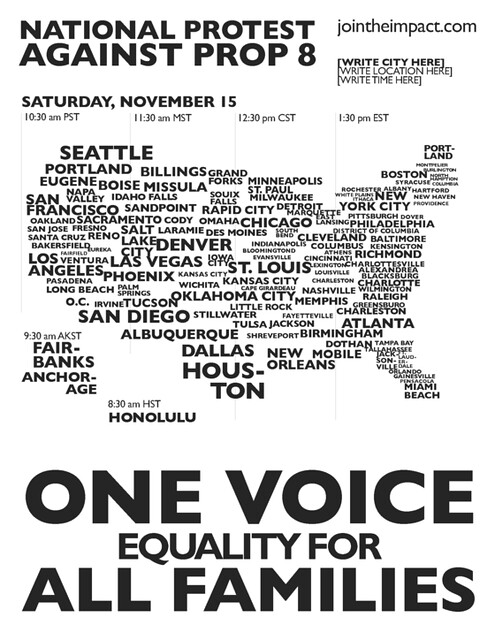 Saturday 11/15 - National Protest