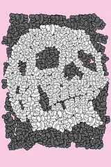 Puff skull IPhone Wallpaper