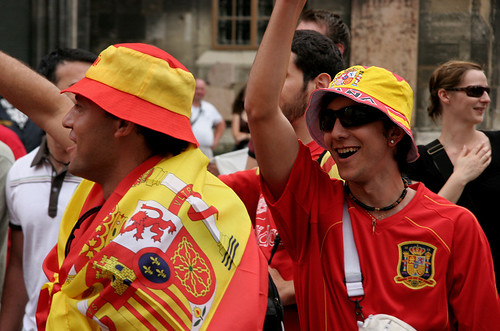 Spanish fans ©  Elena Pleskevich