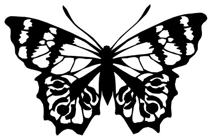 Butterfly Stencil Designs