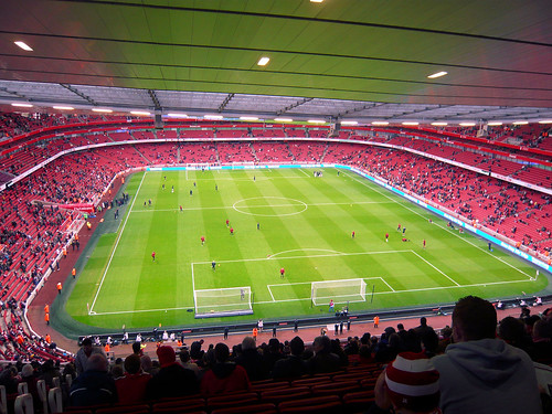 Arsenal-Stadion innendrinne