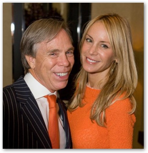 Smiling Couple: Dee Ocleppo & Tommy Hilfiger