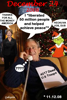 Bush Calls Troops