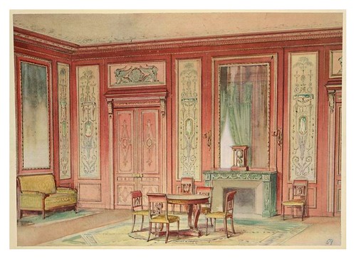 015- Salon estilo Imperio-acuarela 1907