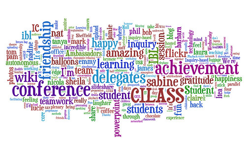 conference tag cloud