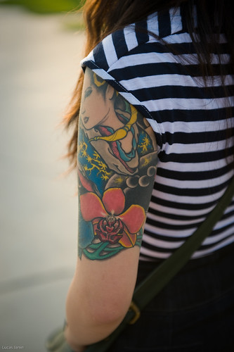 Flower tatoo