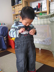 Dino Overalls from Aunty Leng