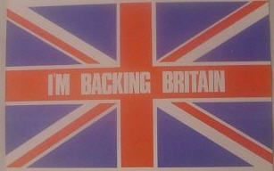 I'm backing britain